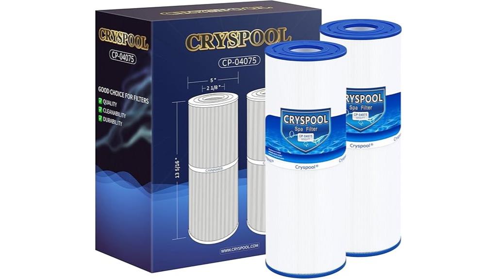 double pack hot tub filters