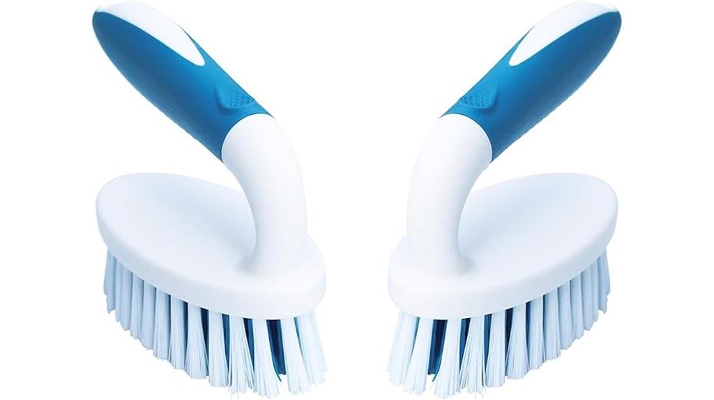 dual pack household scrub brushes