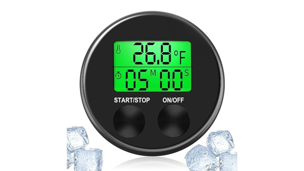 dual purpose ice bath thermometer