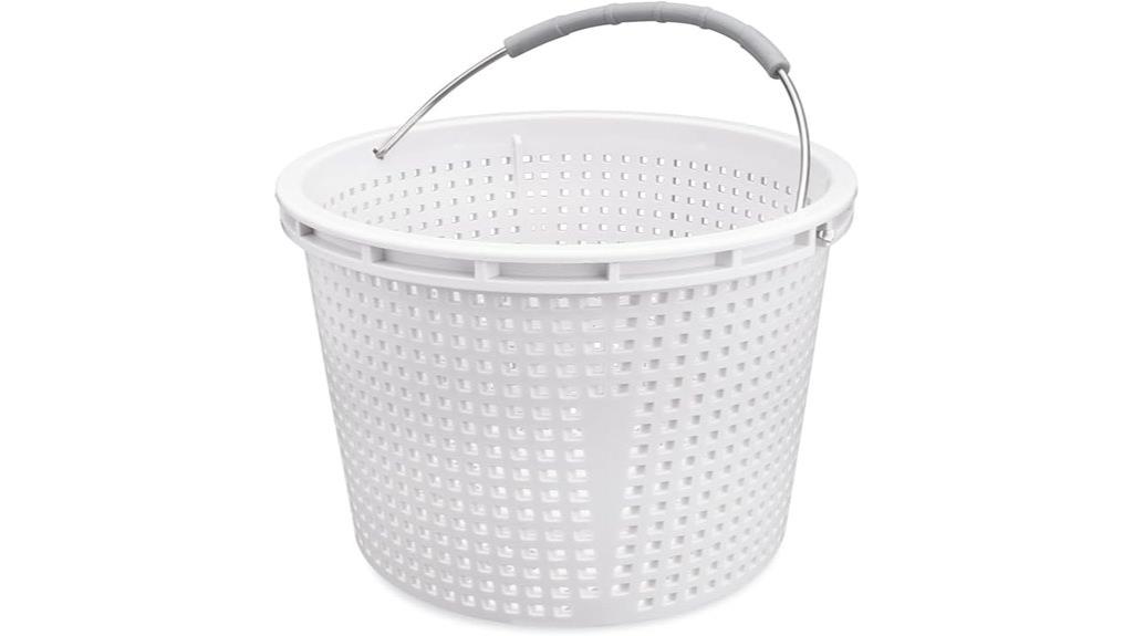 eight pool skimmer baskets