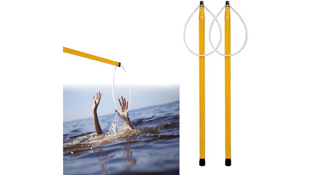 extendable pool rescue hook