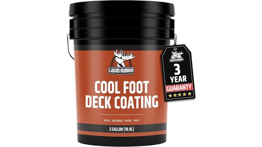five gallon deck coating
