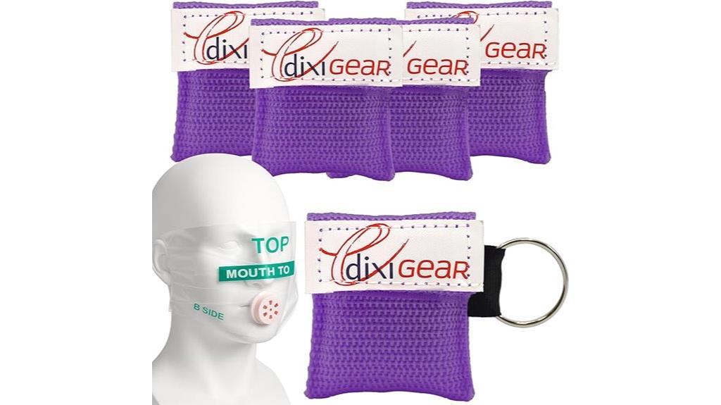 five pack cpr masks