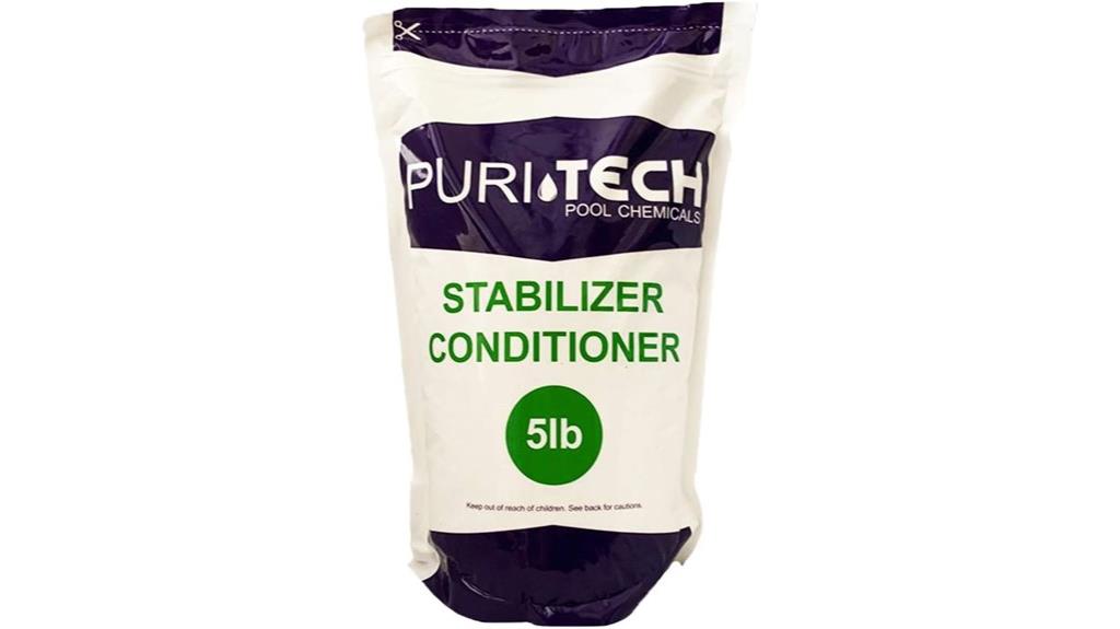 five pound pool stabilizer