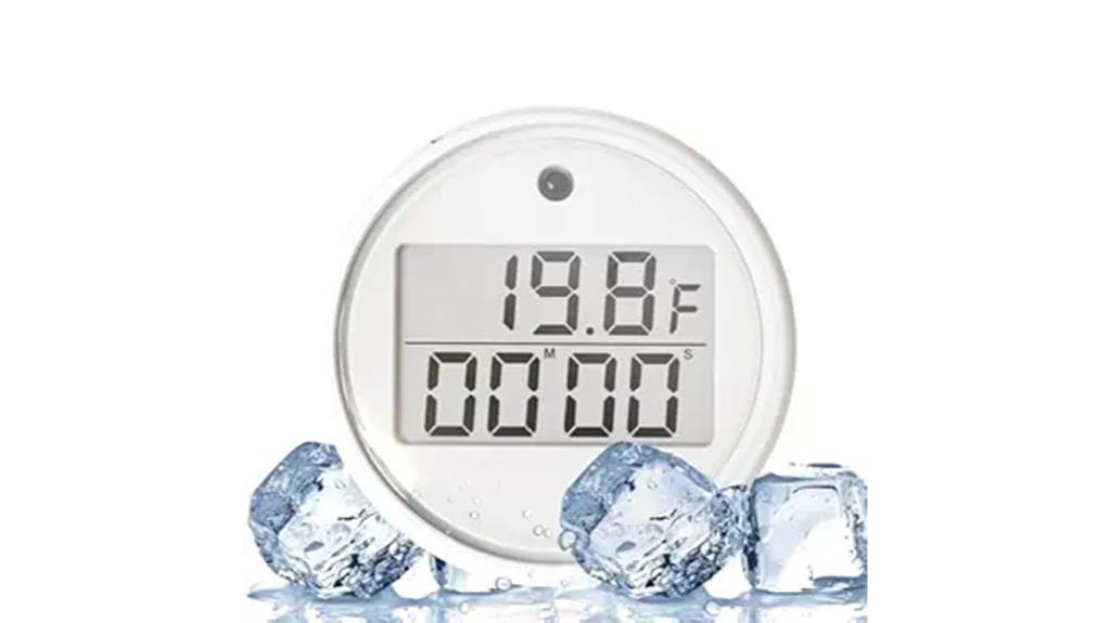 floating digital temperature gauge