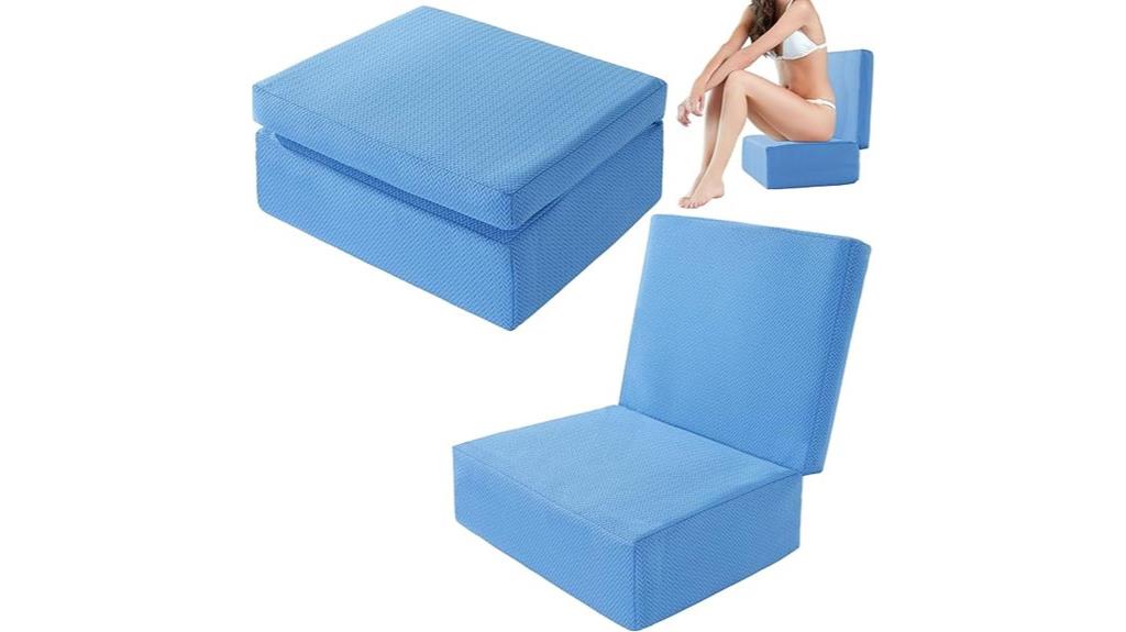 foldable hot tub seat