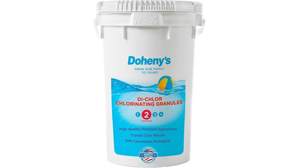 granular chlorine pool sanitizer