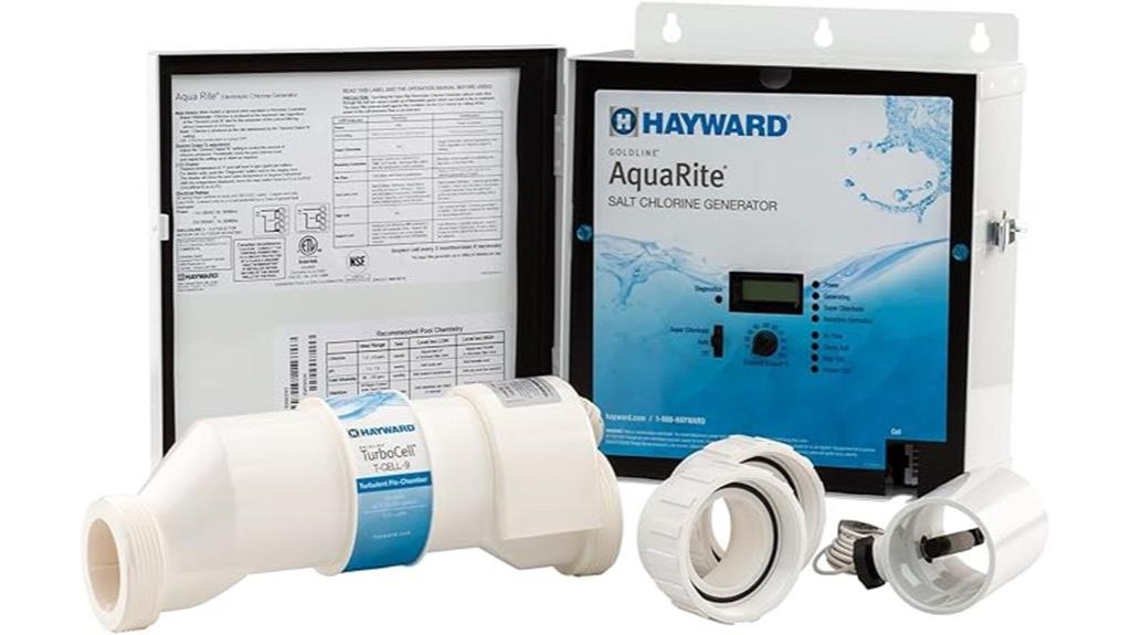 hayward in ground pool chlorinator