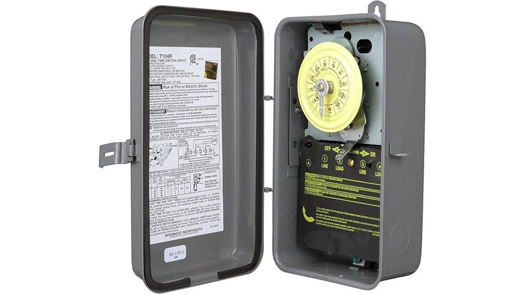 heavy duty mechanical timer