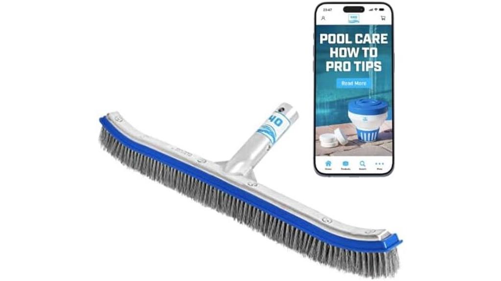 heavy duty stainless steel brush