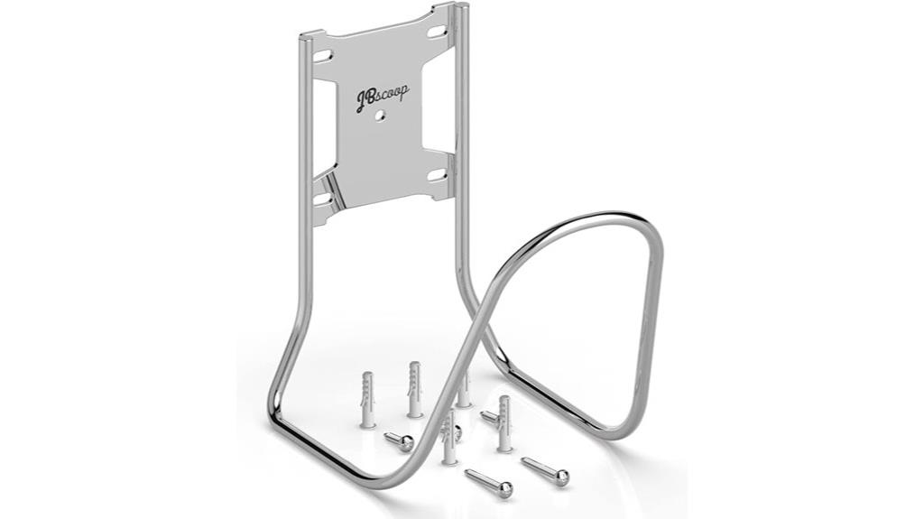 heavy duty stainless steel hose holder