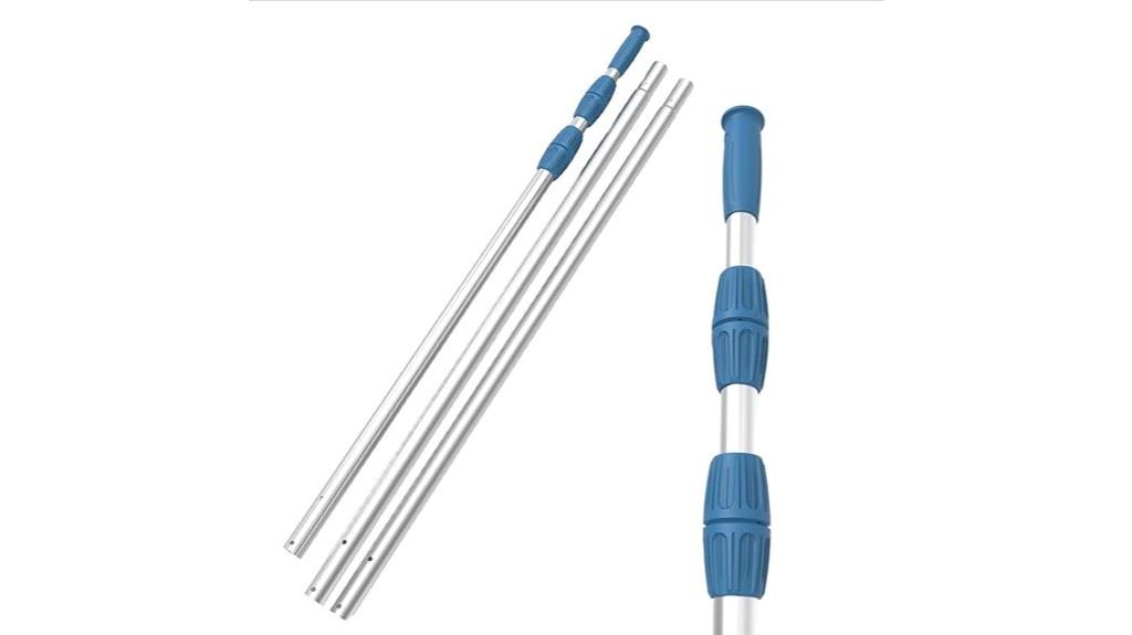 heavy duty telescopic pool pole