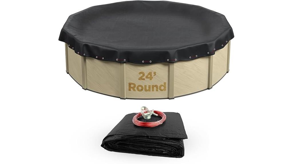 heavy duty winter pool cover