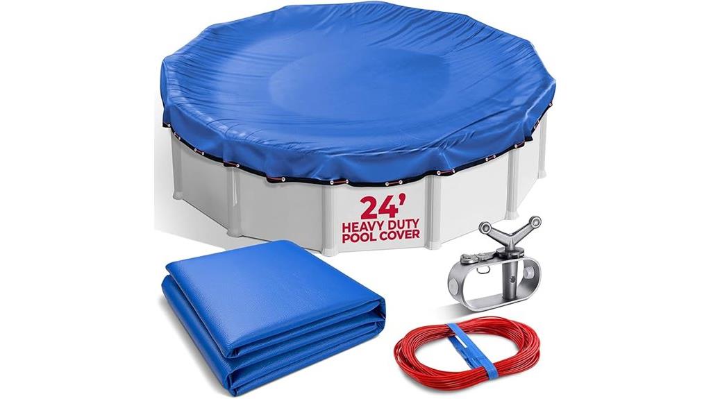 heavy duty winter pool cover