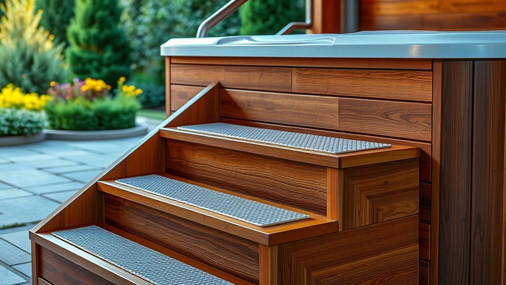 hot tub steps guide