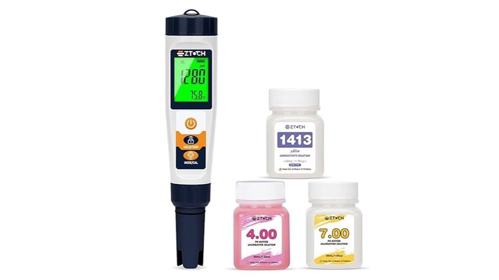 hydrogen water ph meter