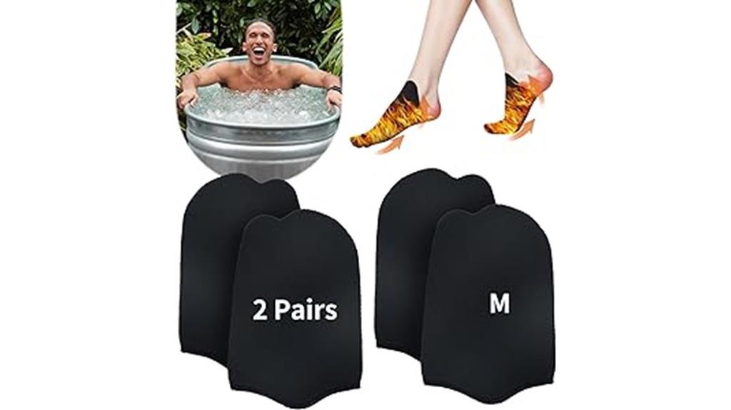 ice bath toe socks set