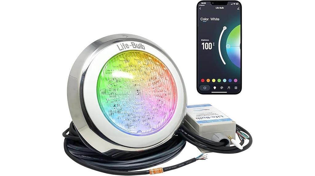 inground led pool lights