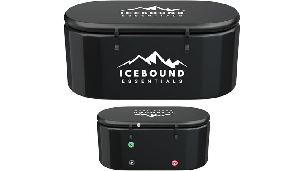 large black inflatable tub