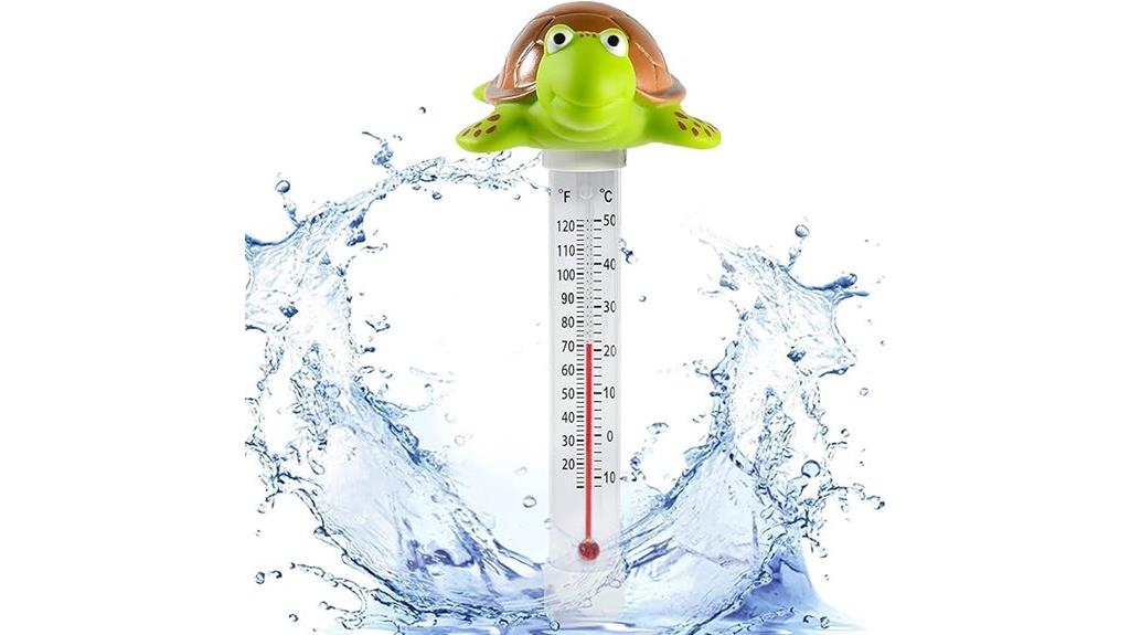 large display floating thermometer