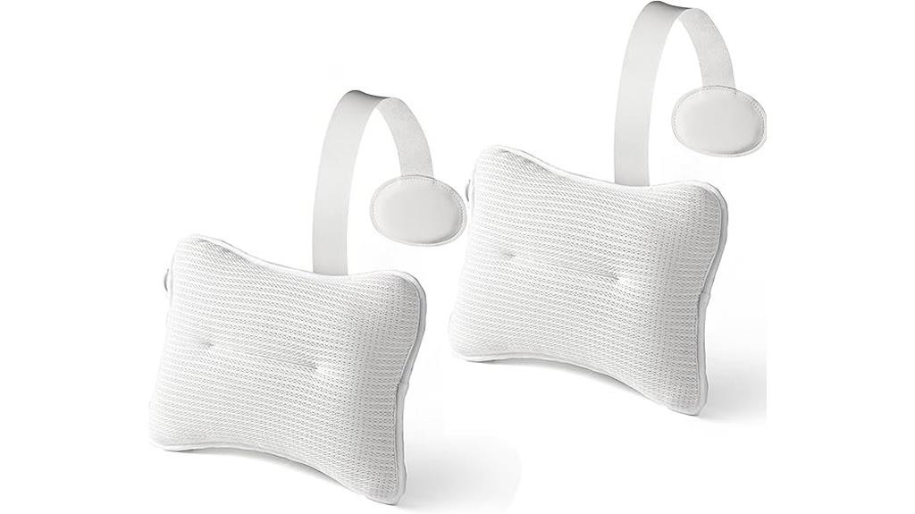 large hot tub pillows