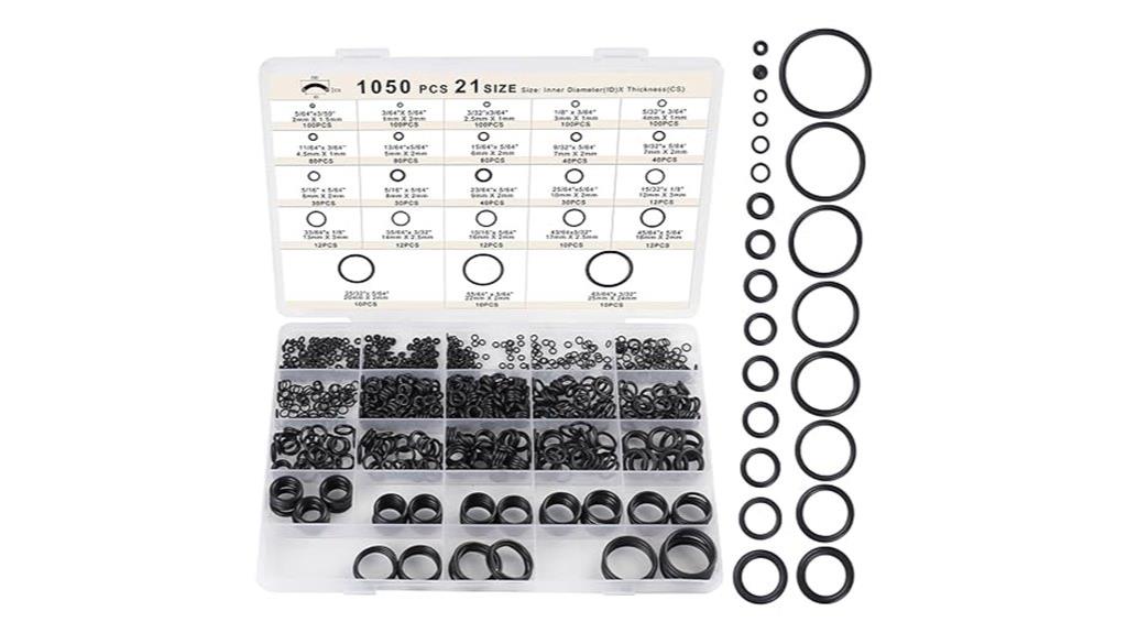 large nitrile o ring set