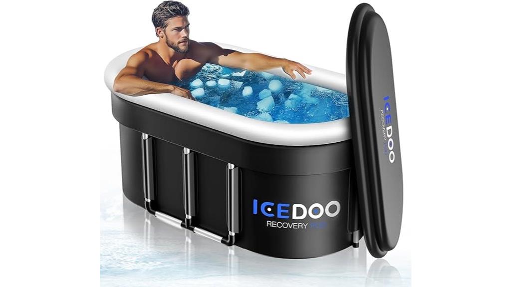 large oval cold plunge