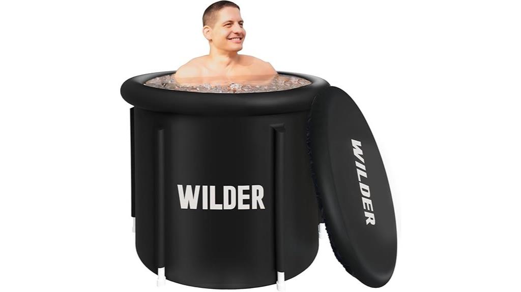 large portable ice bath