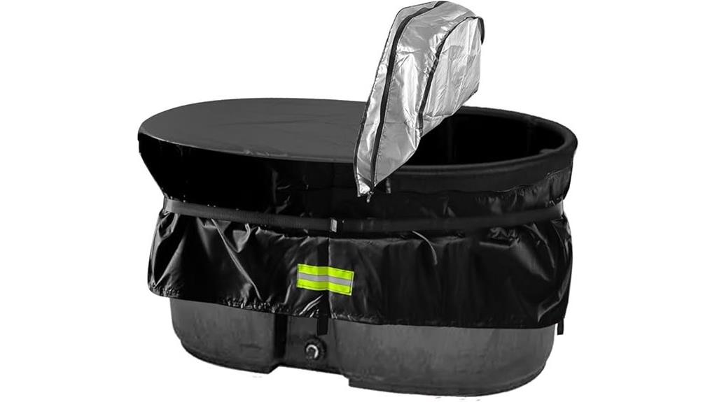 large waterproof stock tank cover