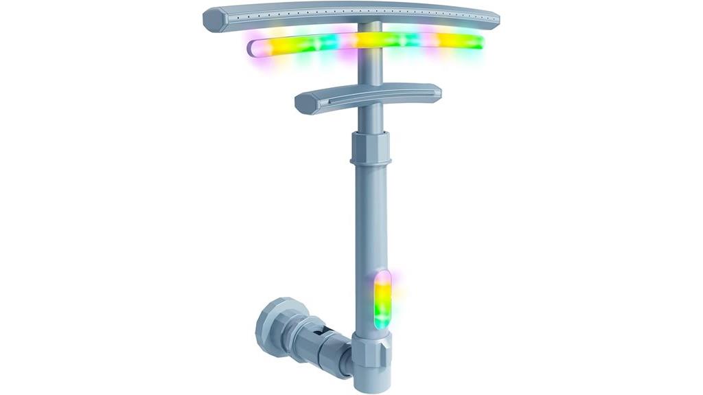 led lit adjustable fountain