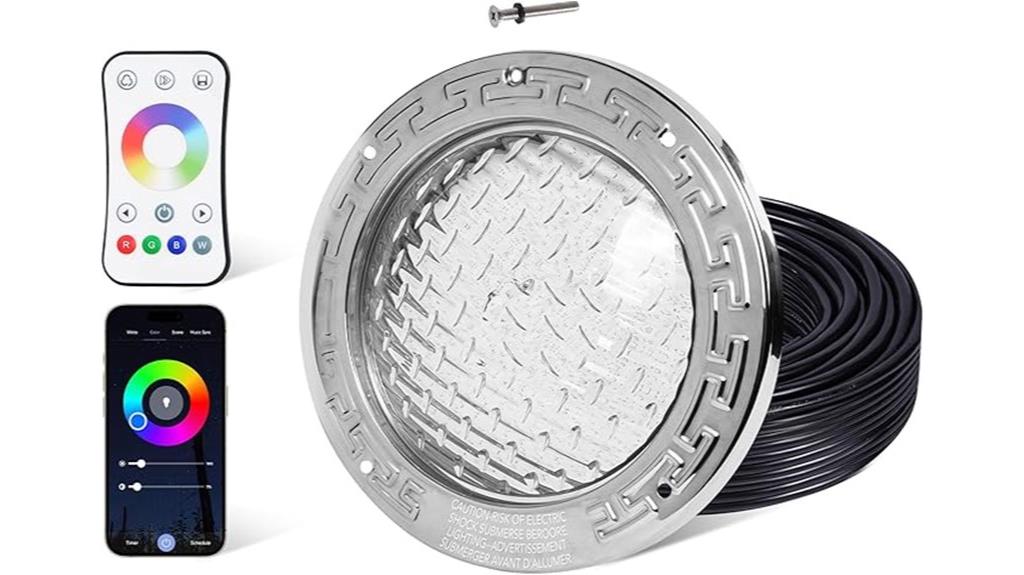 led pool lighting system