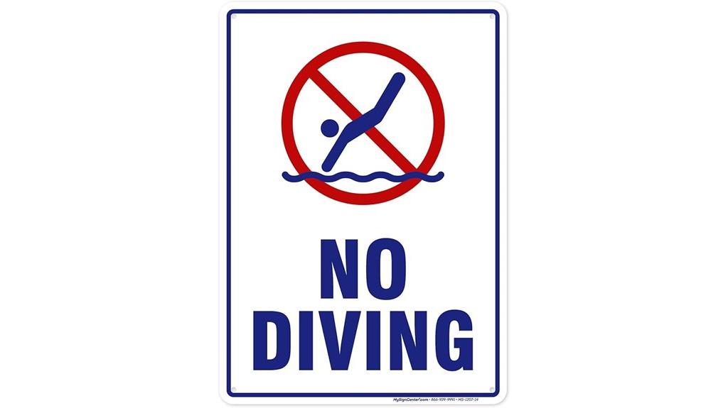 made in usa diving sign