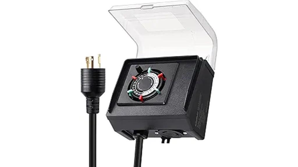 mechanical pool timer