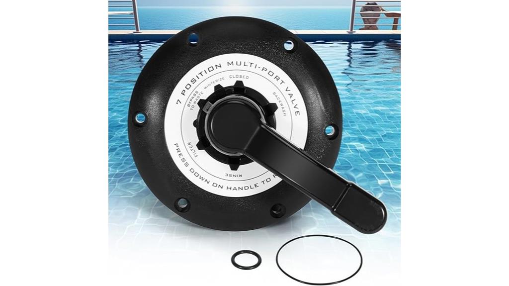 multi port valve top