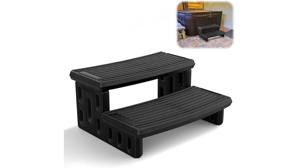 non slip hot tub stairs