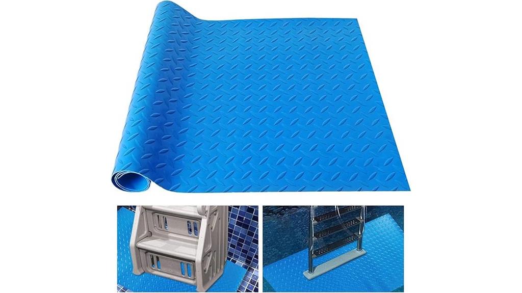 non slip pool ladder mat