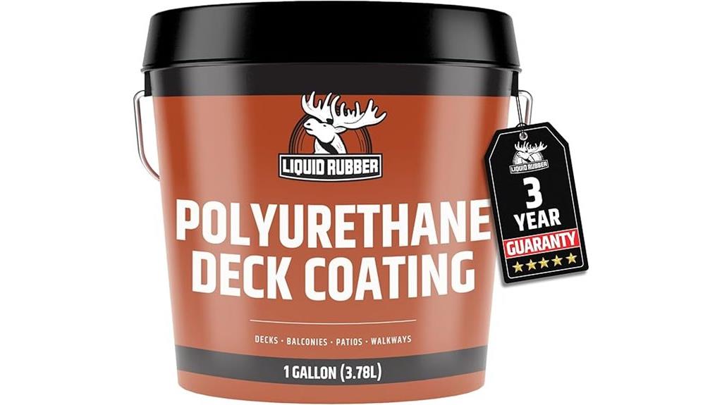 polyurethane deck coating gallon