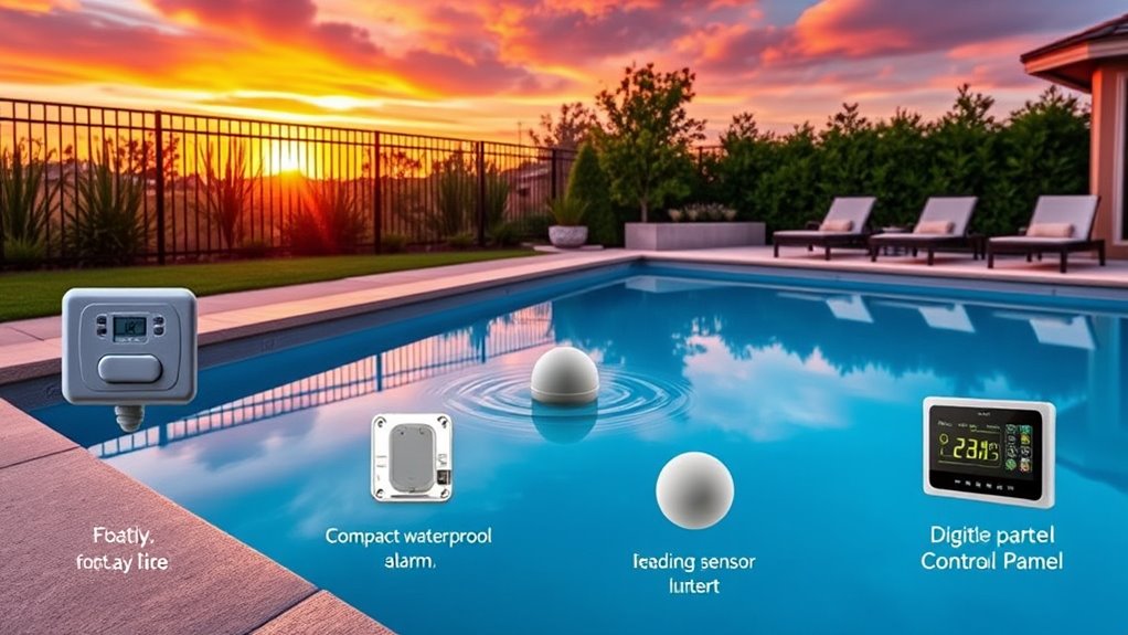 pool alarm selection criteria