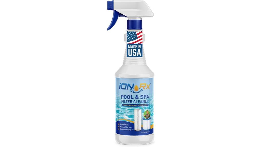 pool and spa filter cleaner