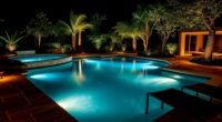 pool area landscape lighting