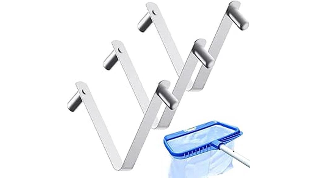 pool brush clips set