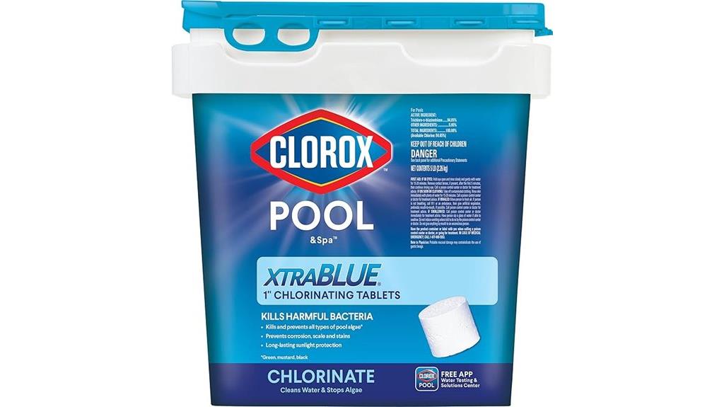 pool chlorinating tablets 5lb