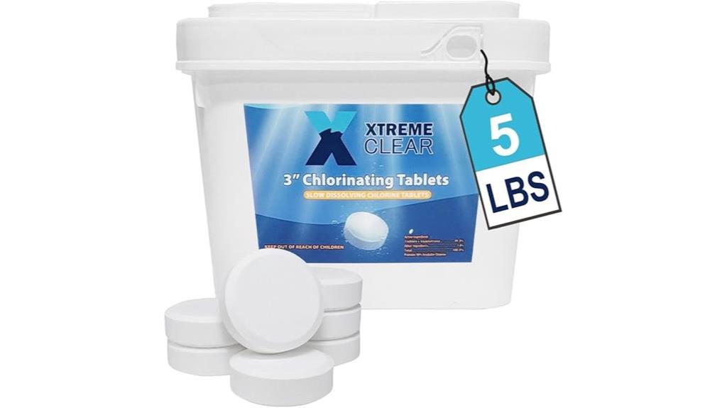 pool chlorine stabilized tablets