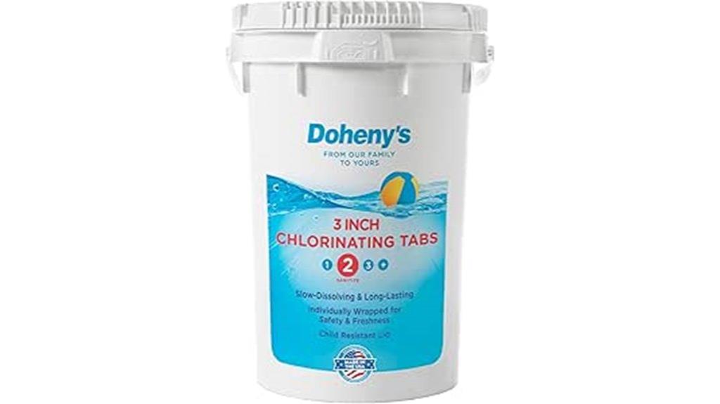 pool chlorine tablet bucket