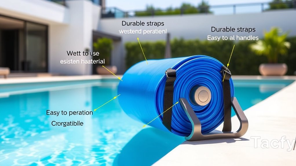 pool cover reel considerations
