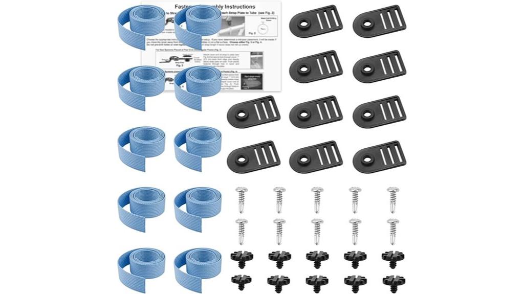 pool cover reel straps