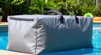 pool cover storage solutions