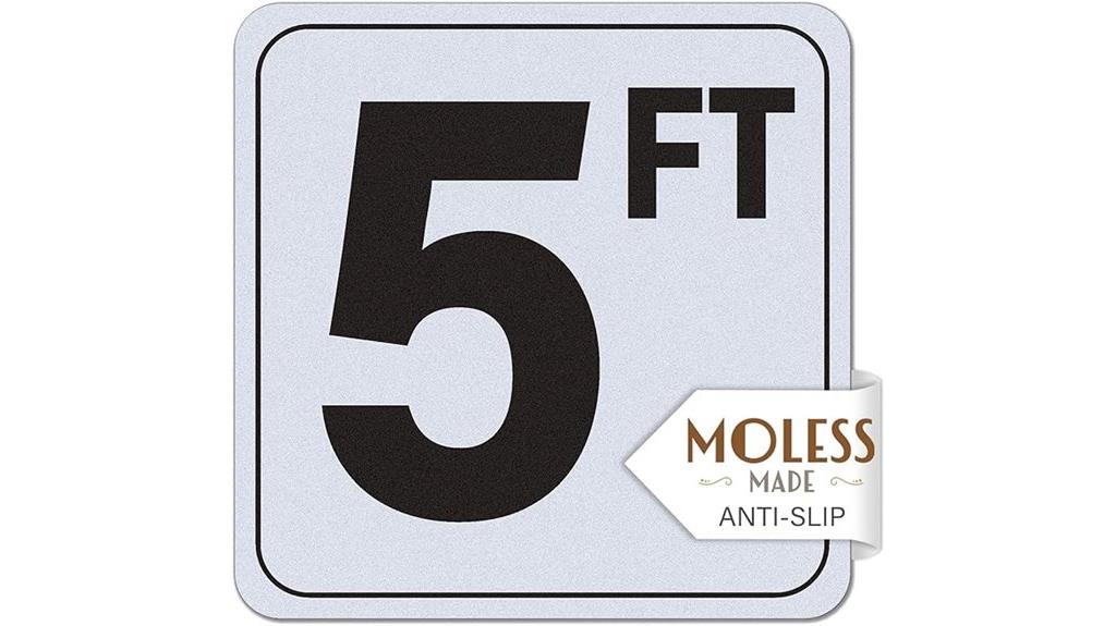 pool depth marker stickers