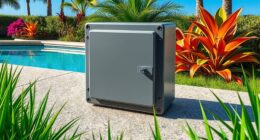 pool equipment weatherproof safeguards
