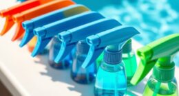 pool filter cleaning sprays